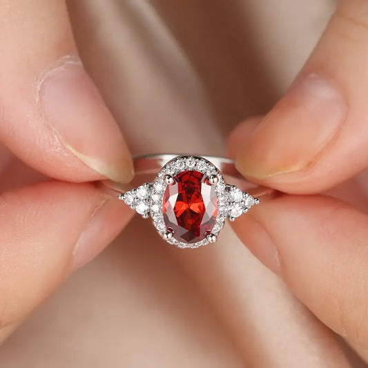 Kirelle Emberlain Ring | Weißgold