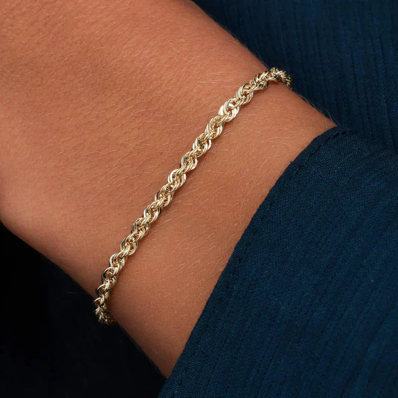 Gedreht Kettenarmband | Gold