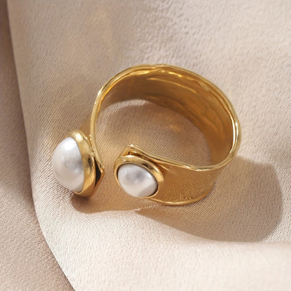 Perlen Embrace Ring