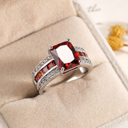 Kassira Redmont Ring | Weißgold