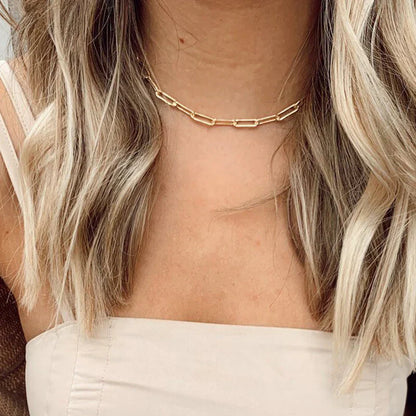 Archen Elegant Kettenhalskette | Gold