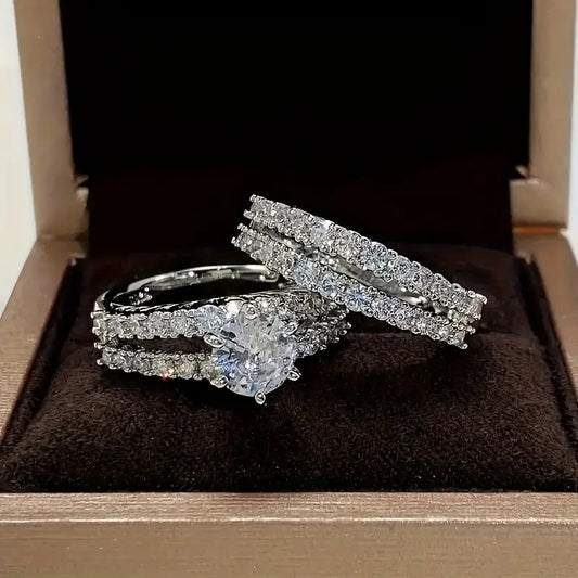 Ewig Radiance Ring-Set | Gold