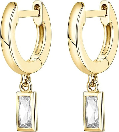 Bar Tropfenohrringe | Gold