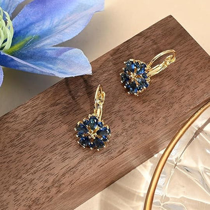 Calina Blumen Ohrringe | Gold