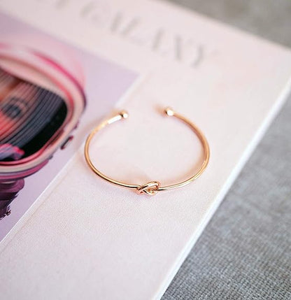 Liebe Knot Unendlichkeits Armband | Gold