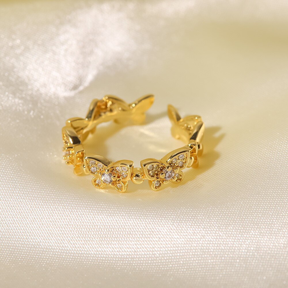Colleen Schmetterlings Goldring