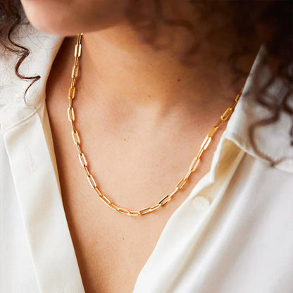 Archen Elegant Kettenhalskette | Gold