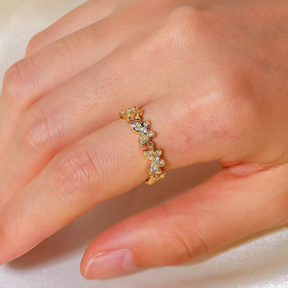 Colleen Schmetterlings Goldring