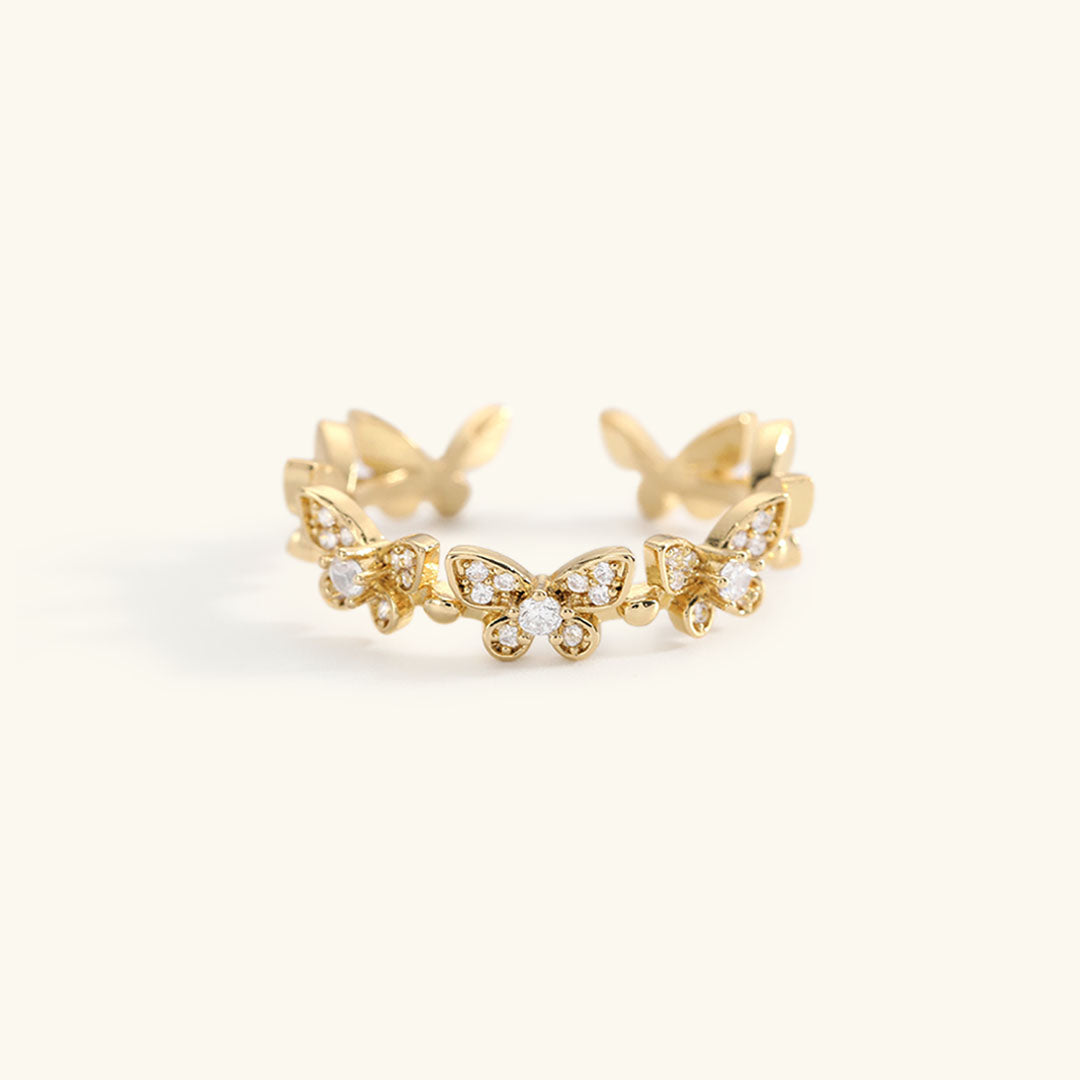 Colleen Schmetterlings Goldring