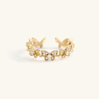 Colleen Schmetterlings Goldring