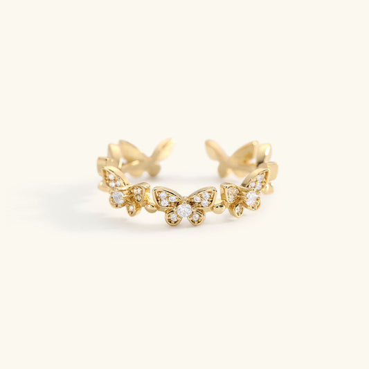 Colleen Schmetterlings Goldring