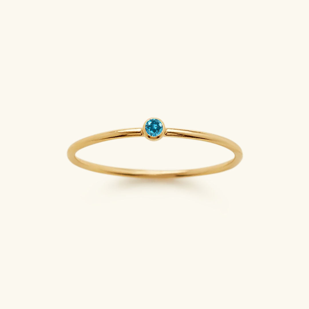 Amelia Geburtsstein Stacker Ring