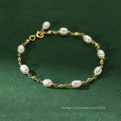 Barock Perlen Strang Armband