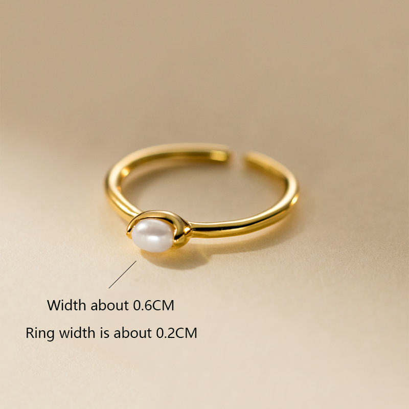 Barock Perlen Ring