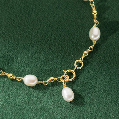 Barock Perlen Strang Armband