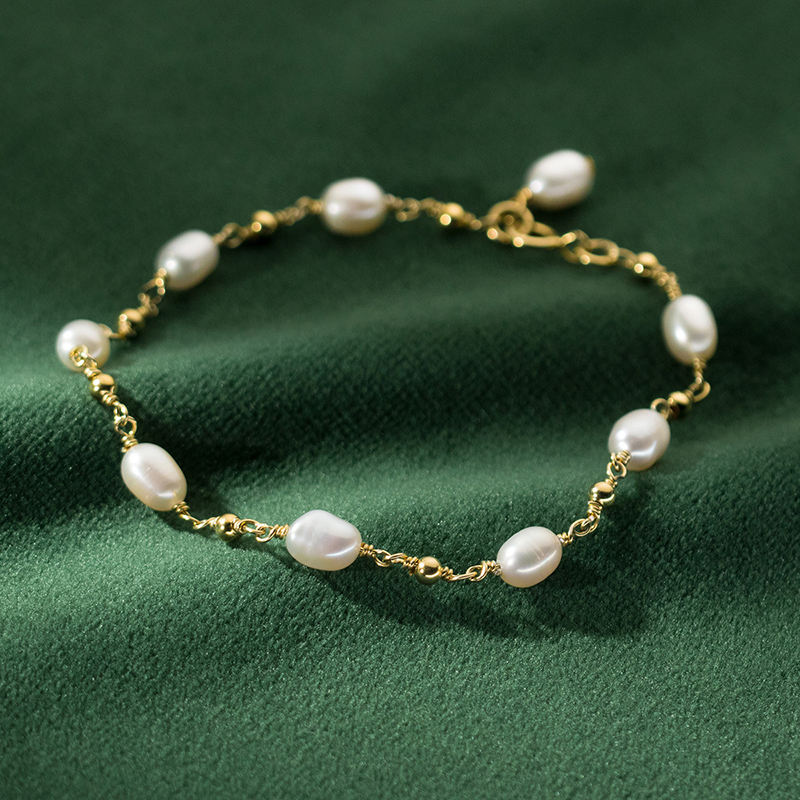 Barock Perlen Strang Armband