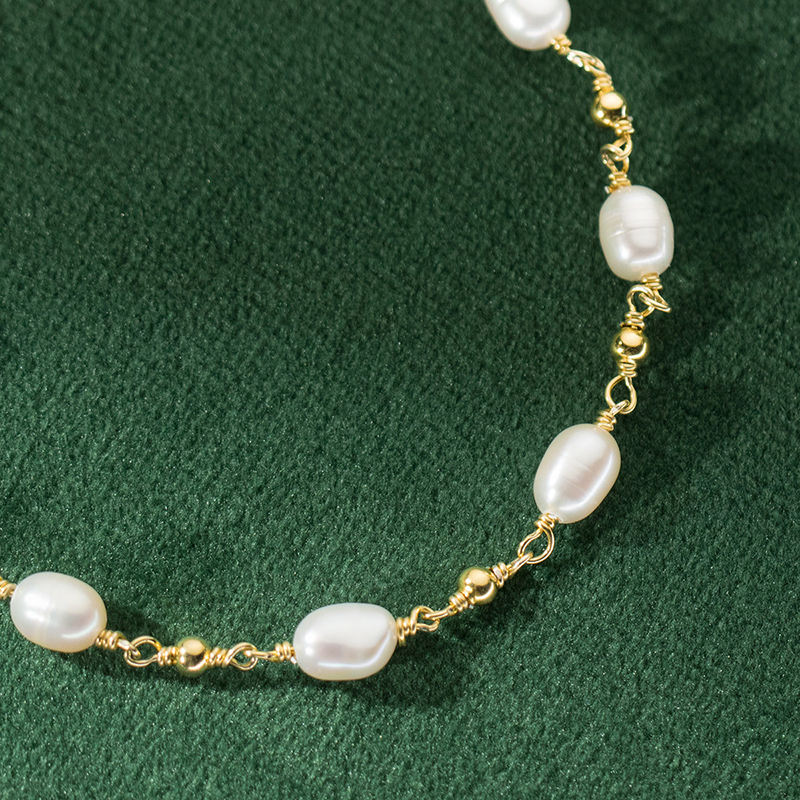 Barock Perlen Strang Armband