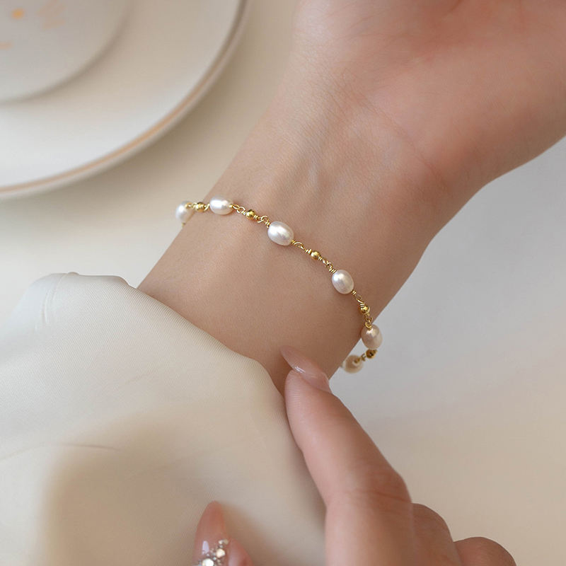 Barock Perlen Strang Armband