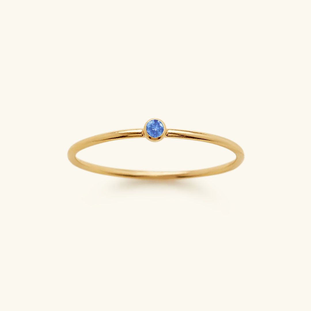 Amelia Geburtsstein Stacker Ring