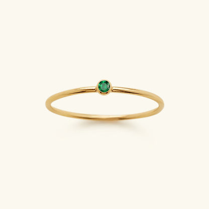 Amelia Geburtsstein Stacker Ring