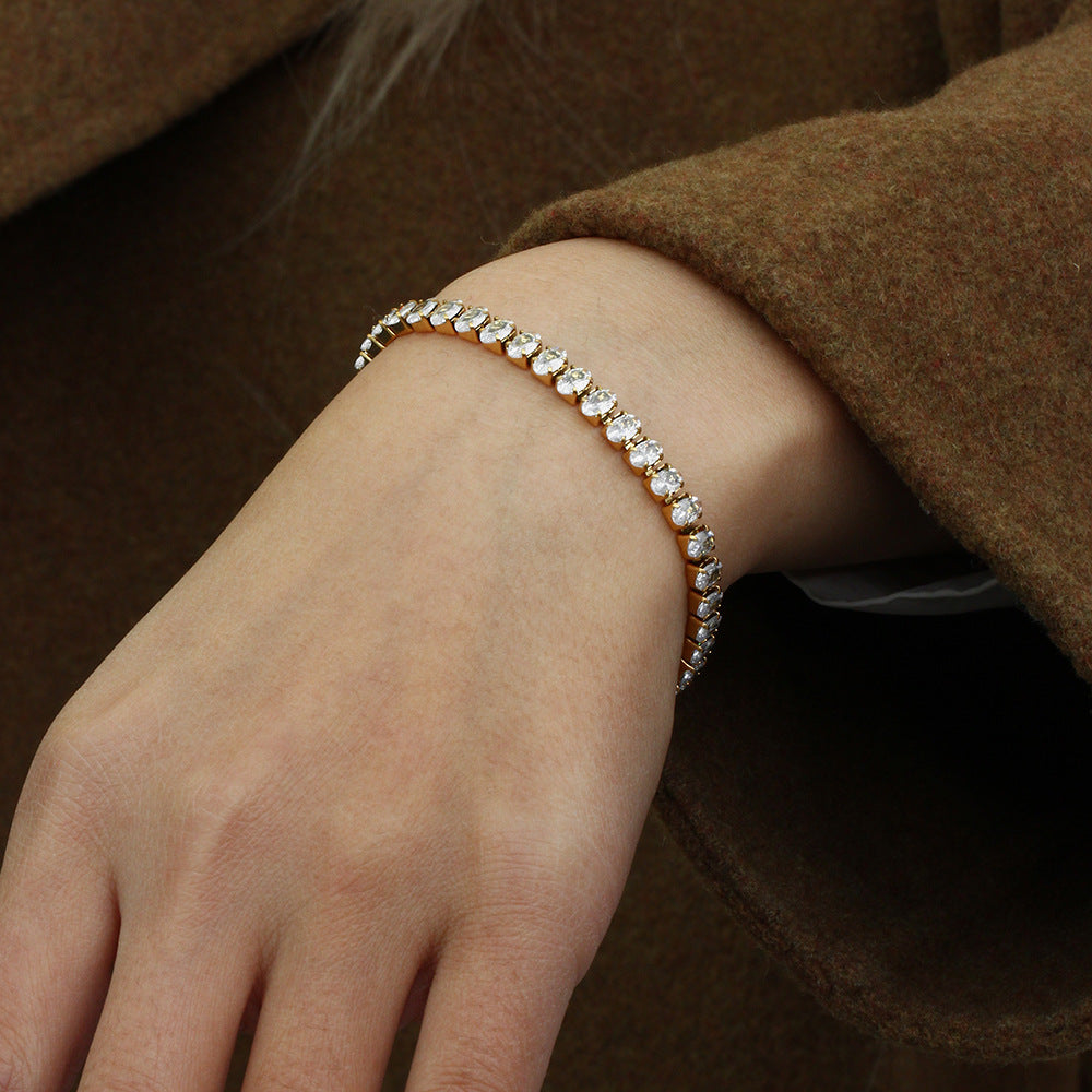 Wisteria Diamant-Tennisarmband