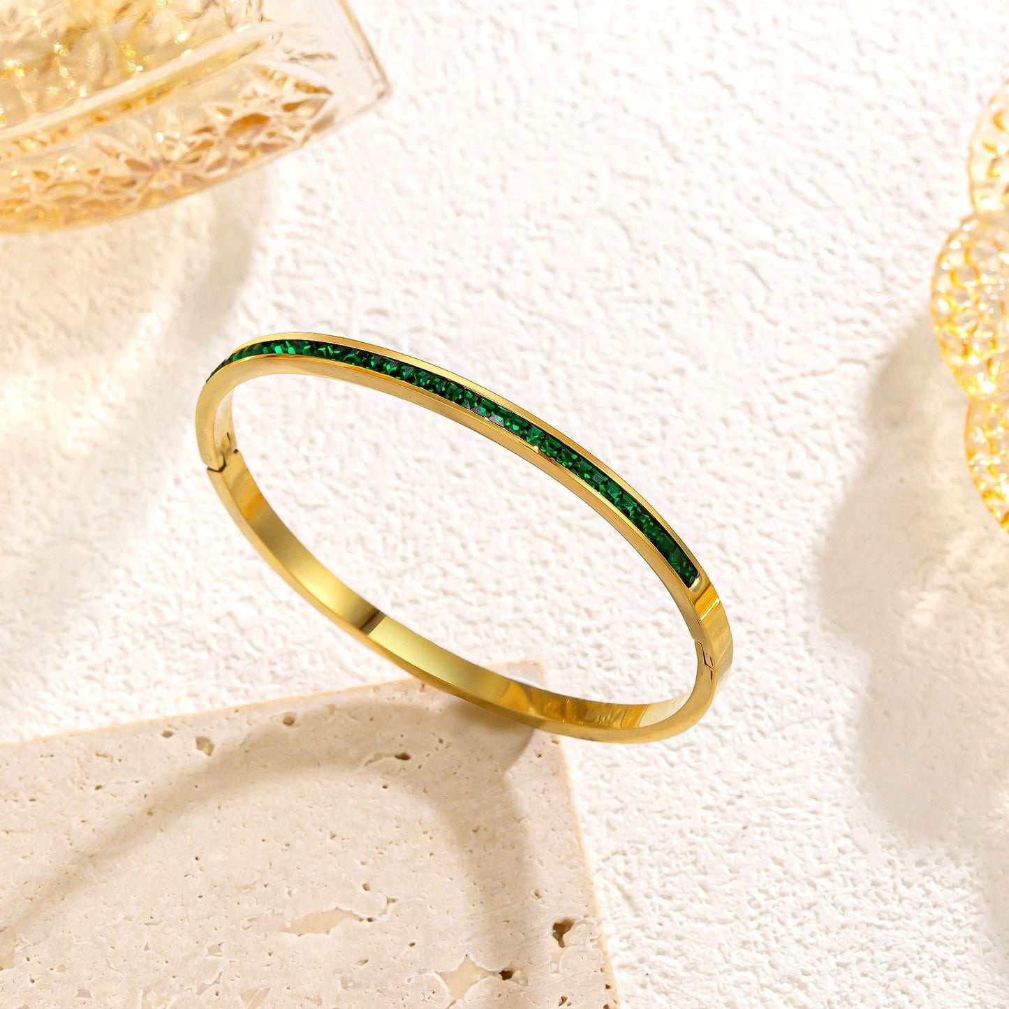 Celeste Viride Armband | Gold
