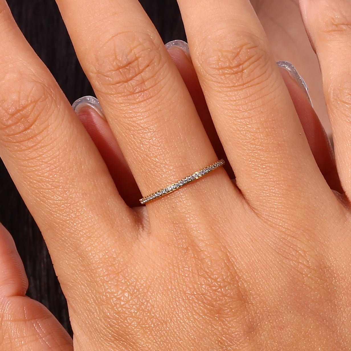 Zarra Pavé Goldring