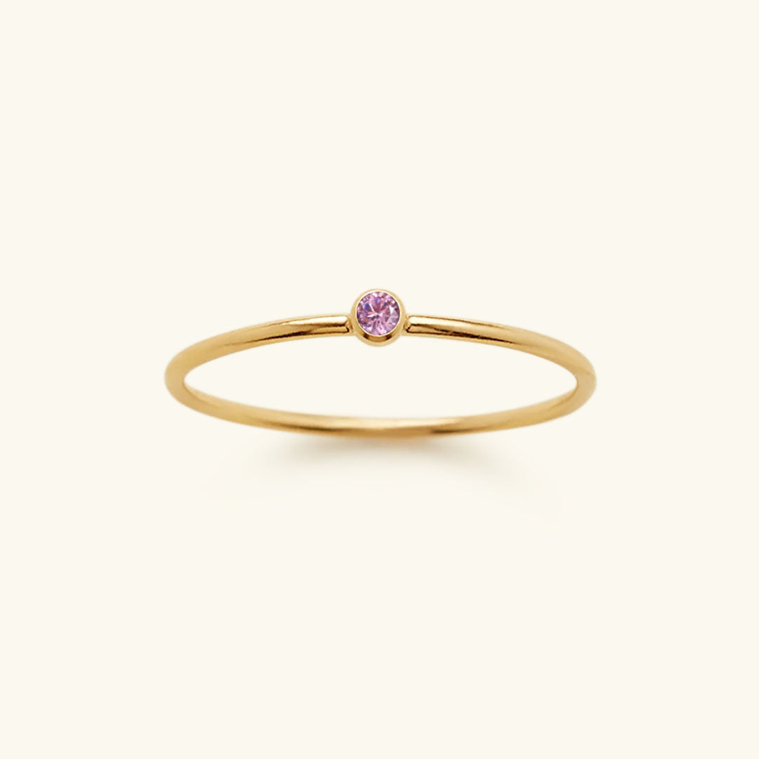 Amelia Geburtsstein Stacker Ring