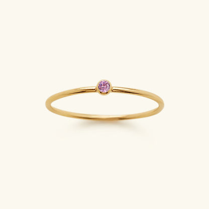 Amelia Geburtsstein Stacker Ring