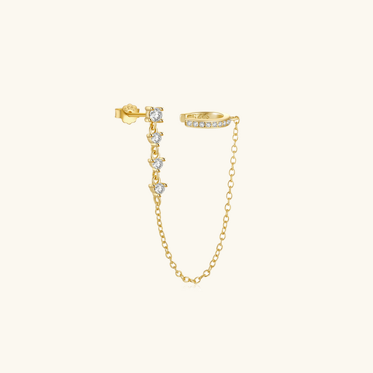 Audra Ketten Cuff Ohrring