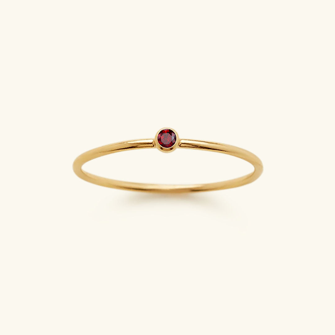 Amelia Geburtsstein Stacker Ring