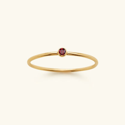 Amelia Geburtsstein Stacker Ring
