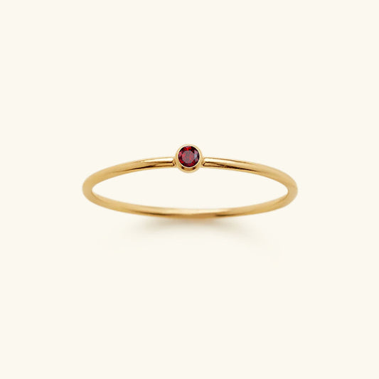 Amelia Geburtsstein Stacker Ring