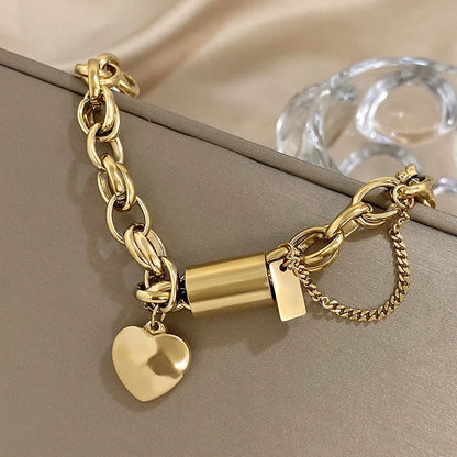Heartened Massiv Armband | Gold