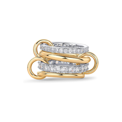 Ineinander Stack Ringe | Gold