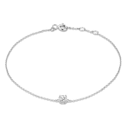 Cléa Moissanit Stein Armband | Gold