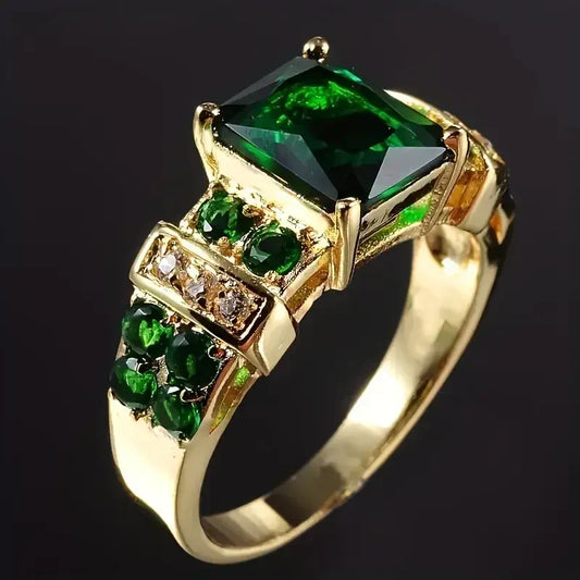 Exquisit Smaragd Ring | Gold