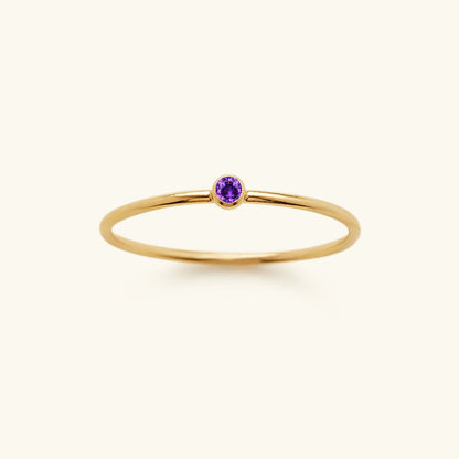 Amelia Geburtsstein Stacker Ring