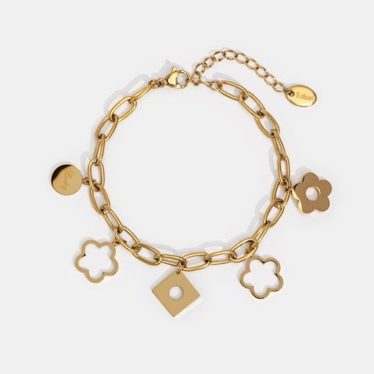 Lucky Daisy Charm Armband