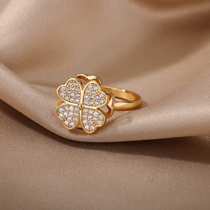 Kleeblatt Ring