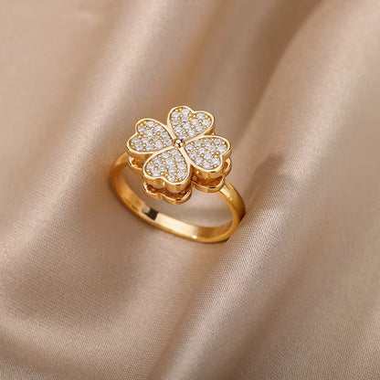 Kleeblatt Ring