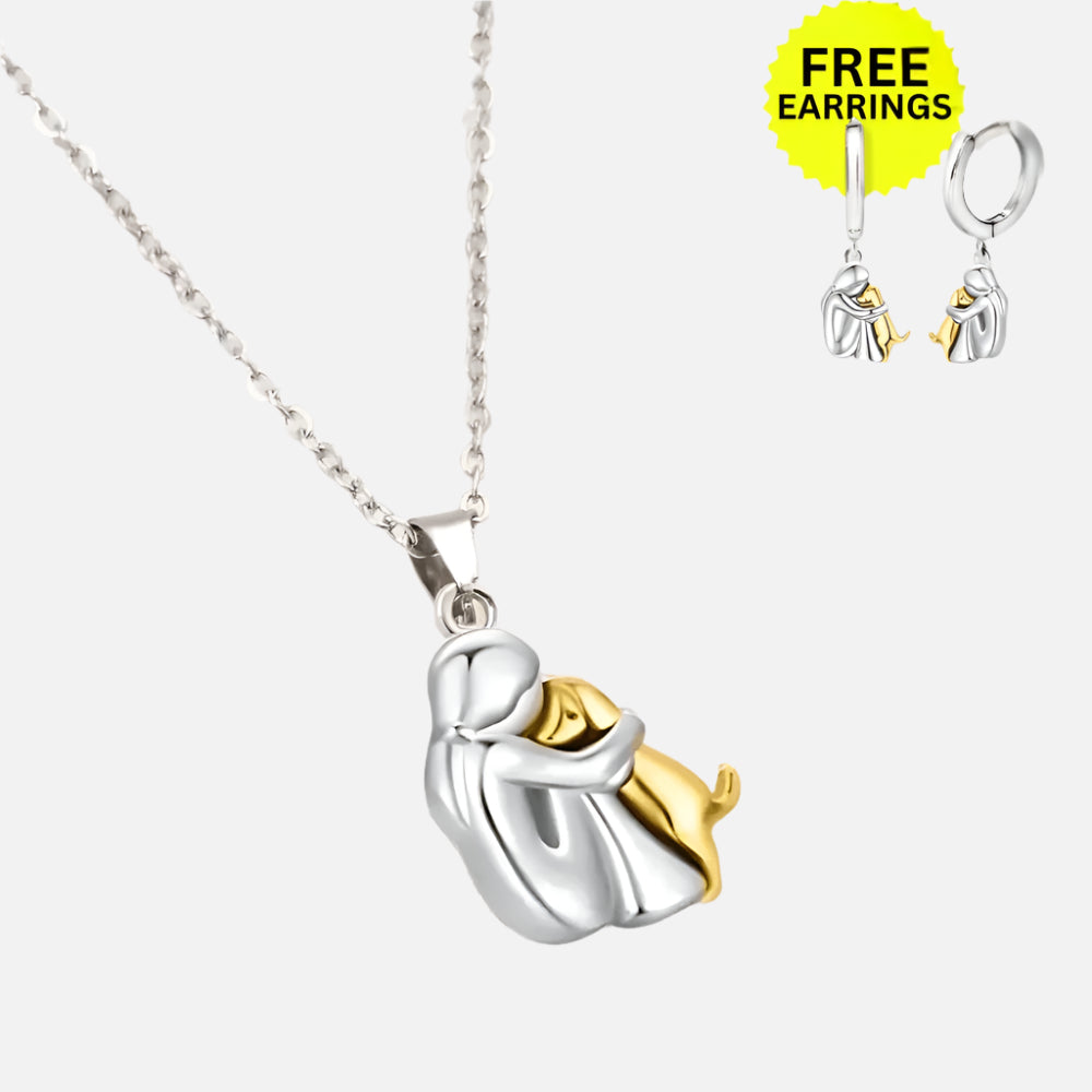 Wynter™ - Hug Anhänger with Matching Ohrringe