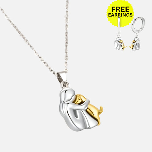 Wynter™ - Hug Anhänger with Matching Ohrringe